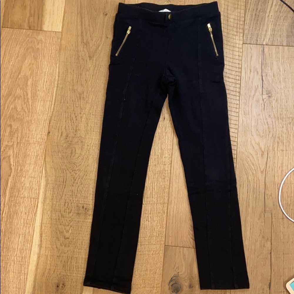 H&M girls black leggings